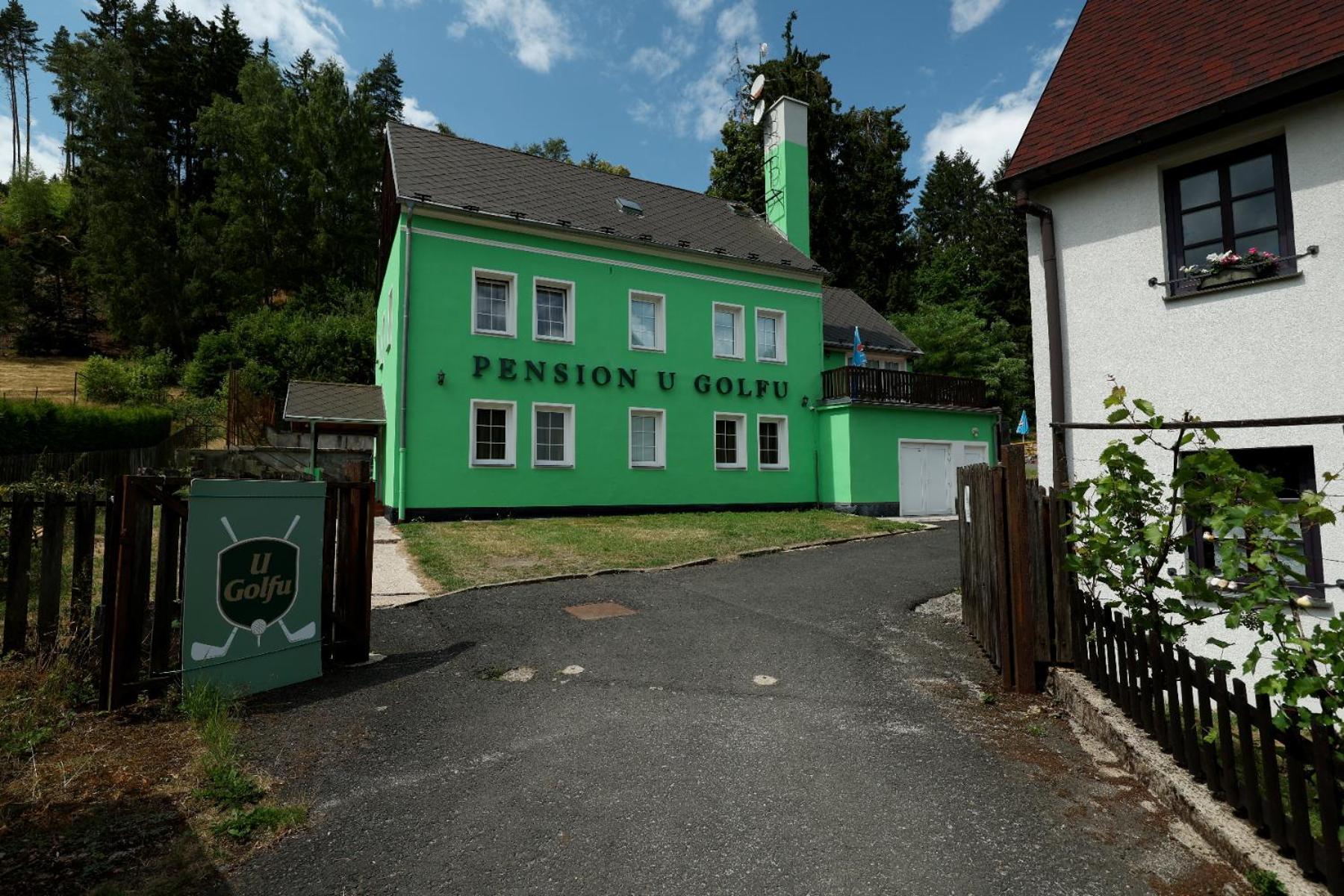 Pension U Golfu Cihelny Karlovy Vary Extérieur photo