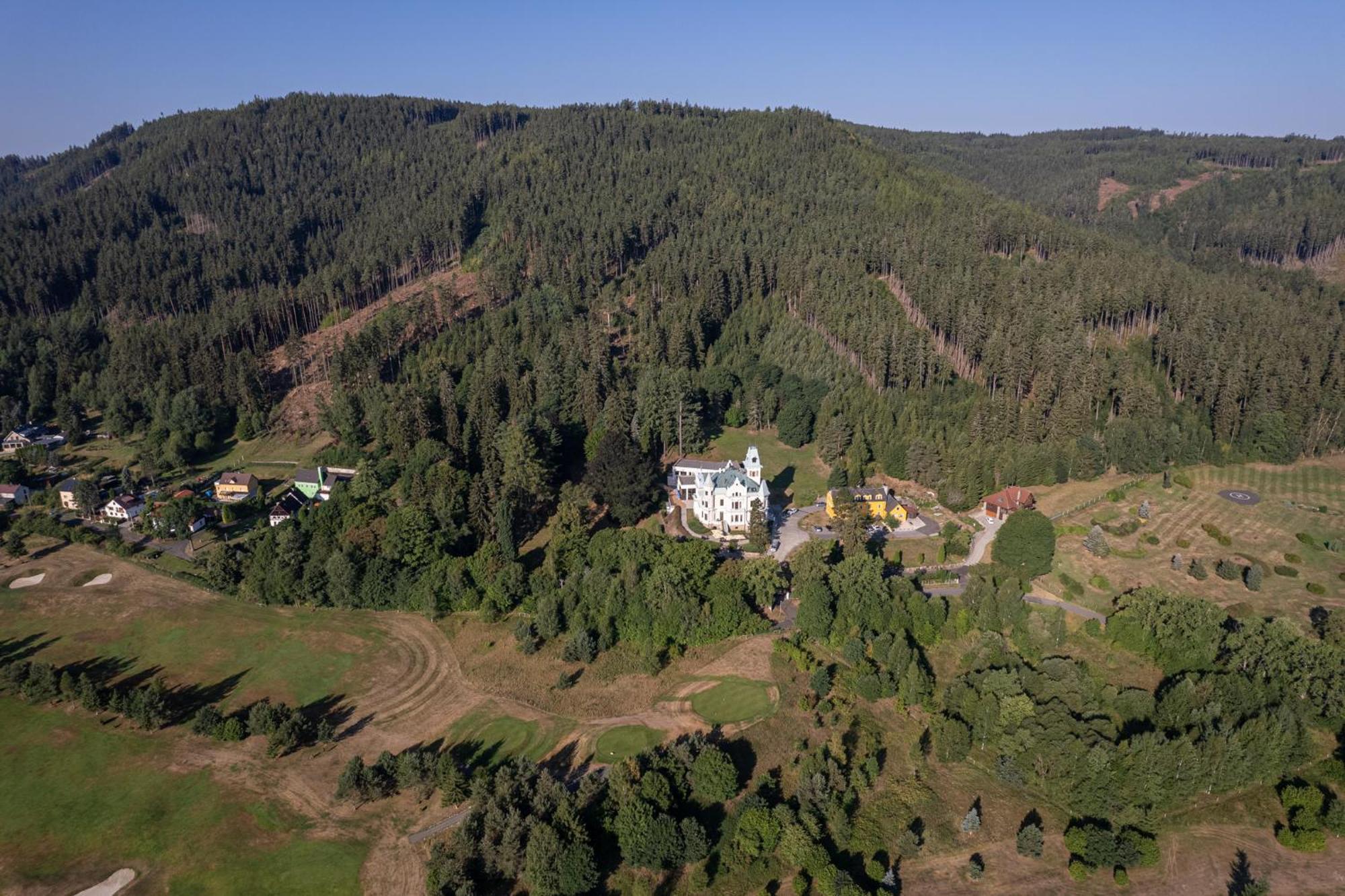 Pension U Golfu Cihelny Karlovy Vary Extérieur photo